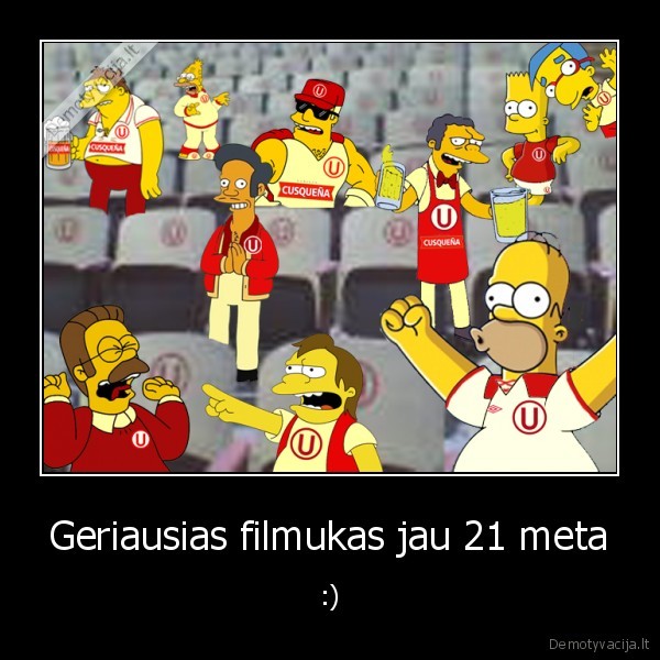 Geriausias filmukas jau 21 meta