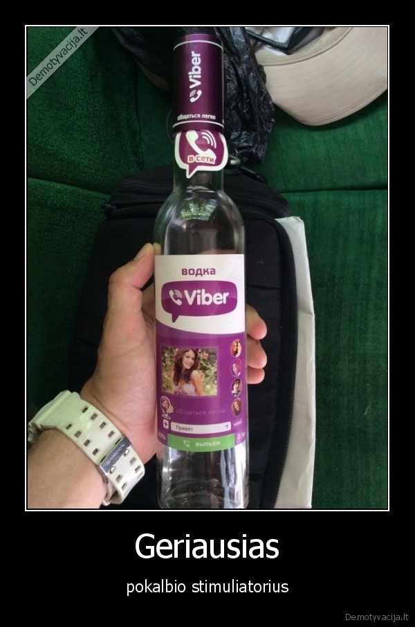 pokalbis,vodka,viber