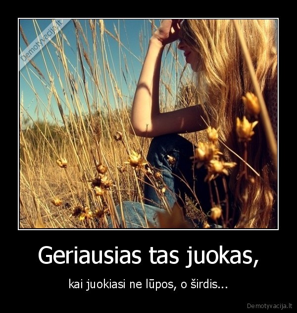 Geriausias tas juokas,