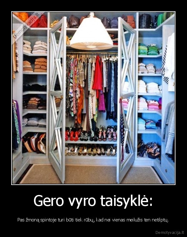 Gero vyro taisyklė: