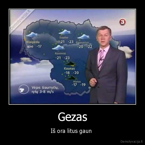 naglis,litai,oras,tv3