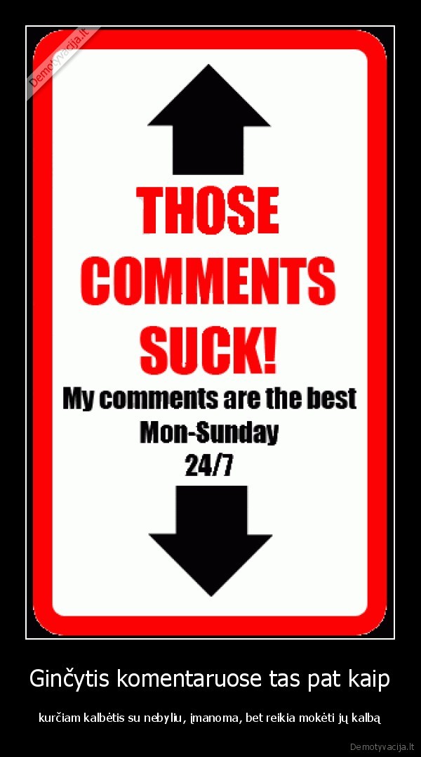 komentatoriai,gincytis,tolerancijos,nebuvimas