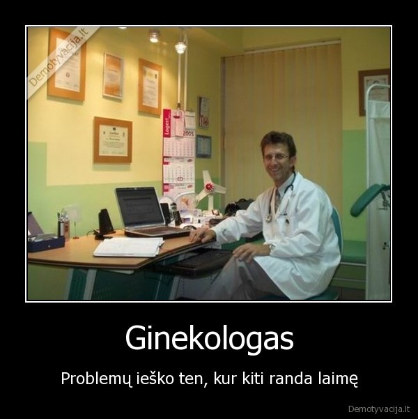 ginikologas,problemos,laime