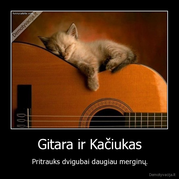 gitara,kaciukas,merginos