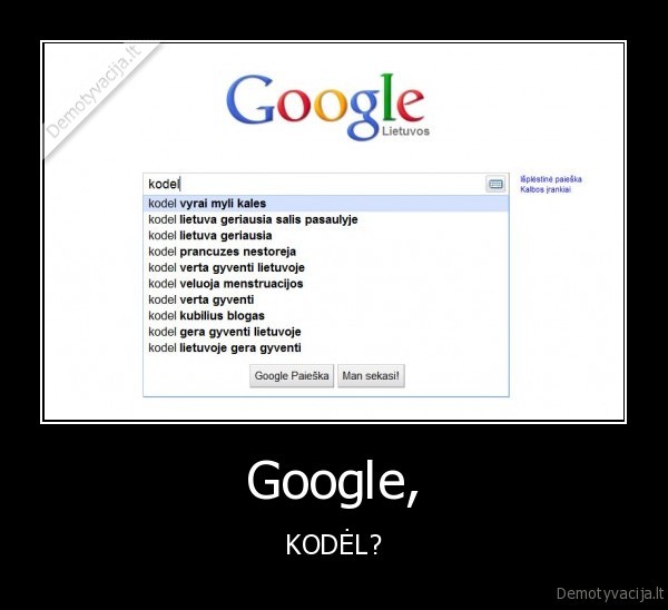 google, kodel