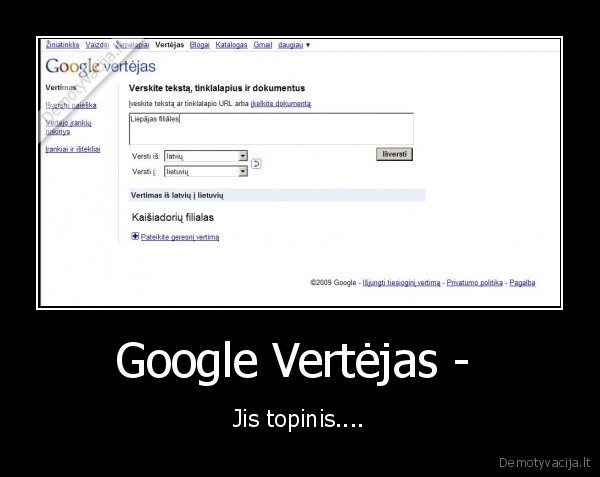 Google Vertėjas - 