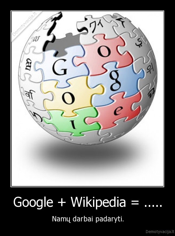 Google + Wikipedia = .....