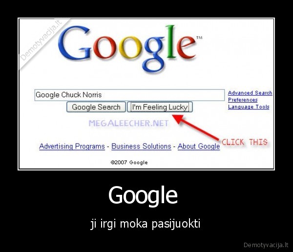 google,chuck, norris