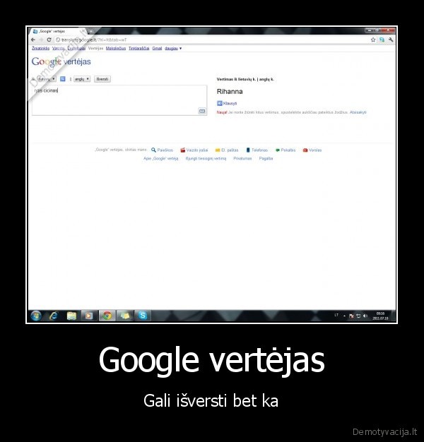 google, vertejas, blogai