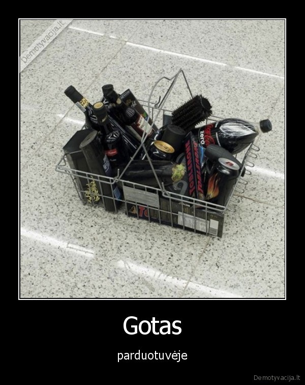 parduotuve,gotas,juoda