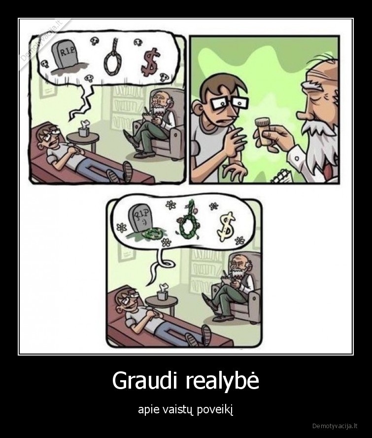 vaistai,psichologas,problema,ta, pati