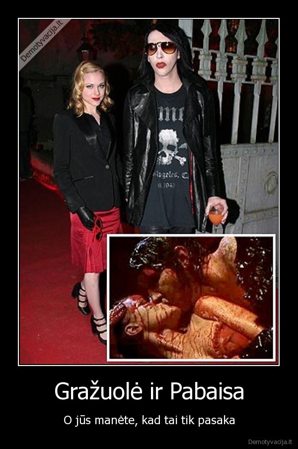 marilyn, manson,evan, rachel, wood,grazuole,pabaisa