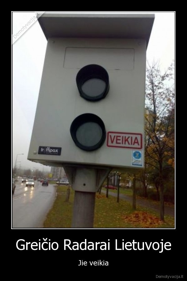 Greičio Radarai Lietuvoje