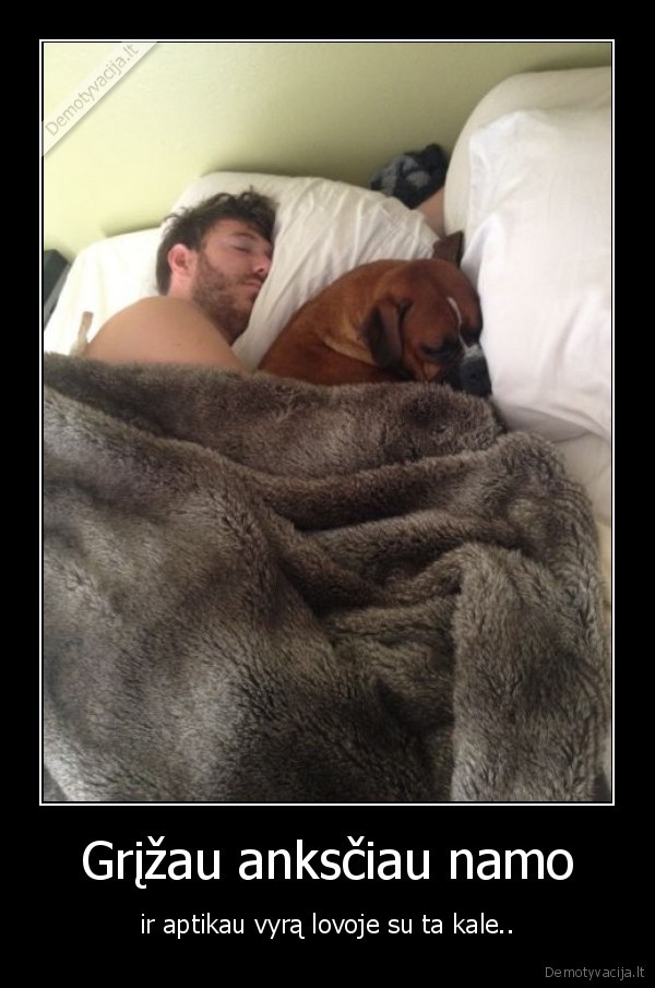 Grįžau anksčiau namo