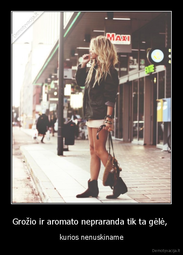 Grožio ir aromato nepraranda tik ta gėlė, 