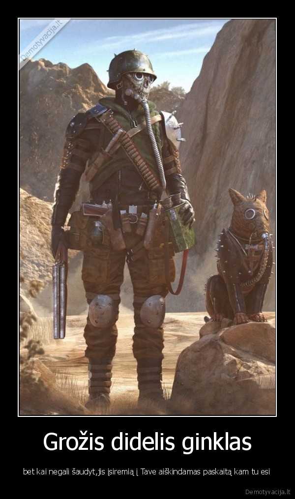 Grožis didelis ginklas