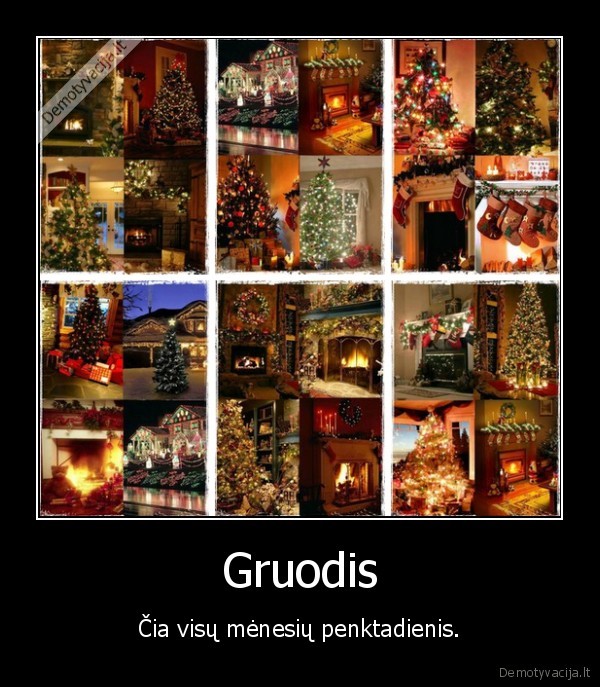 gruodis,penktadienis