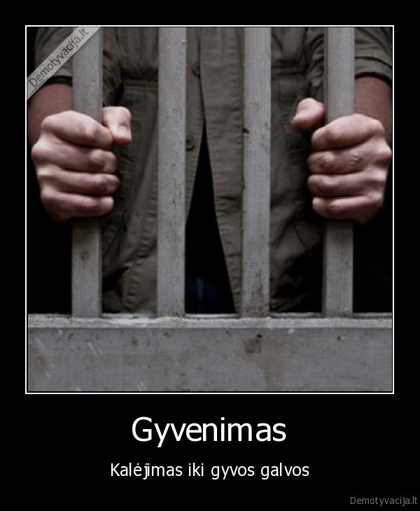 gyvenimas,prasme,kalejimas