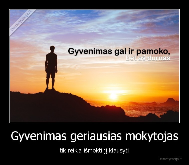 mokytojas,gyvenimas