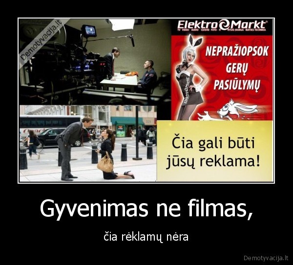 Gyvenimas ne filmas,