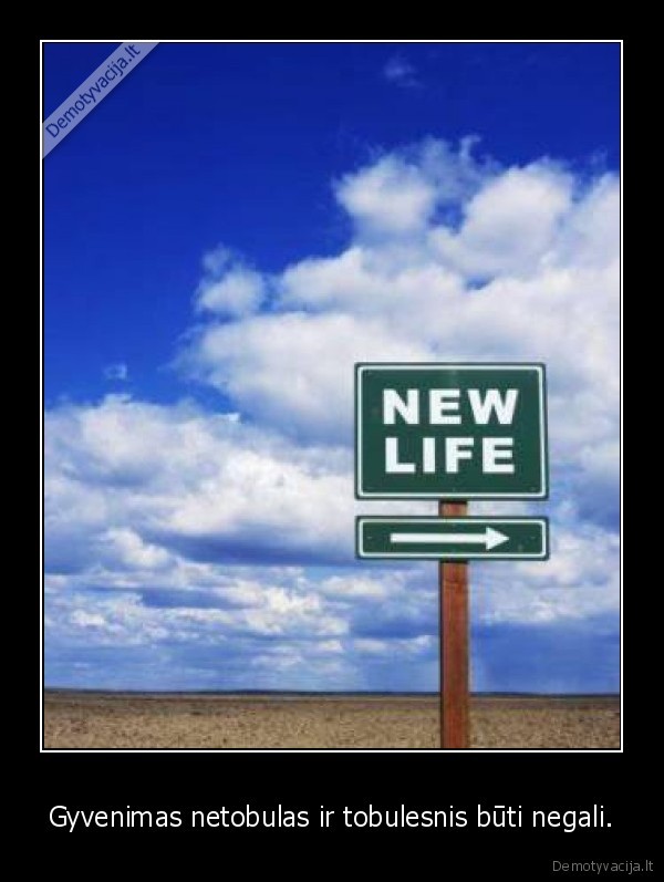 Gyvenimas netobulas ir tobulesnis būti negali.