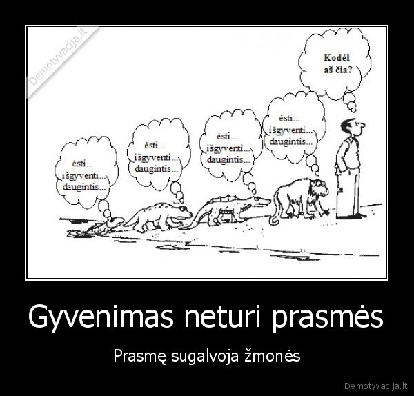 Gyvenimas neturi prasmės