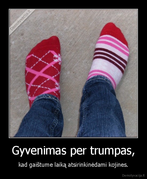 Gyvenimas per trumpas,