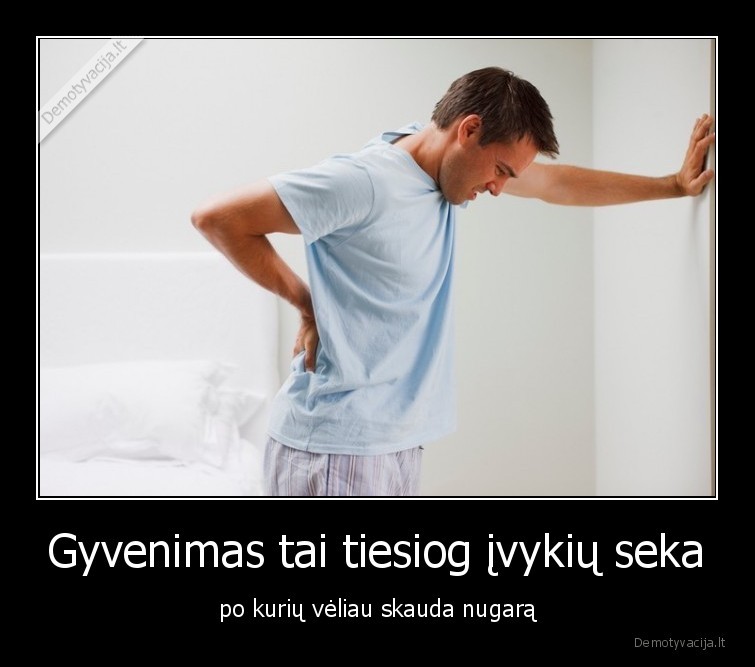 skauda,nugara,gyvenimas,radikulitas