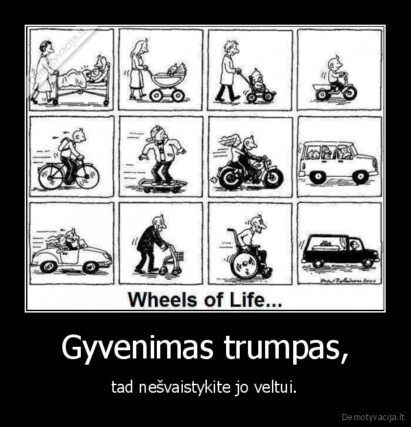 Gyvenimas trumpas,
