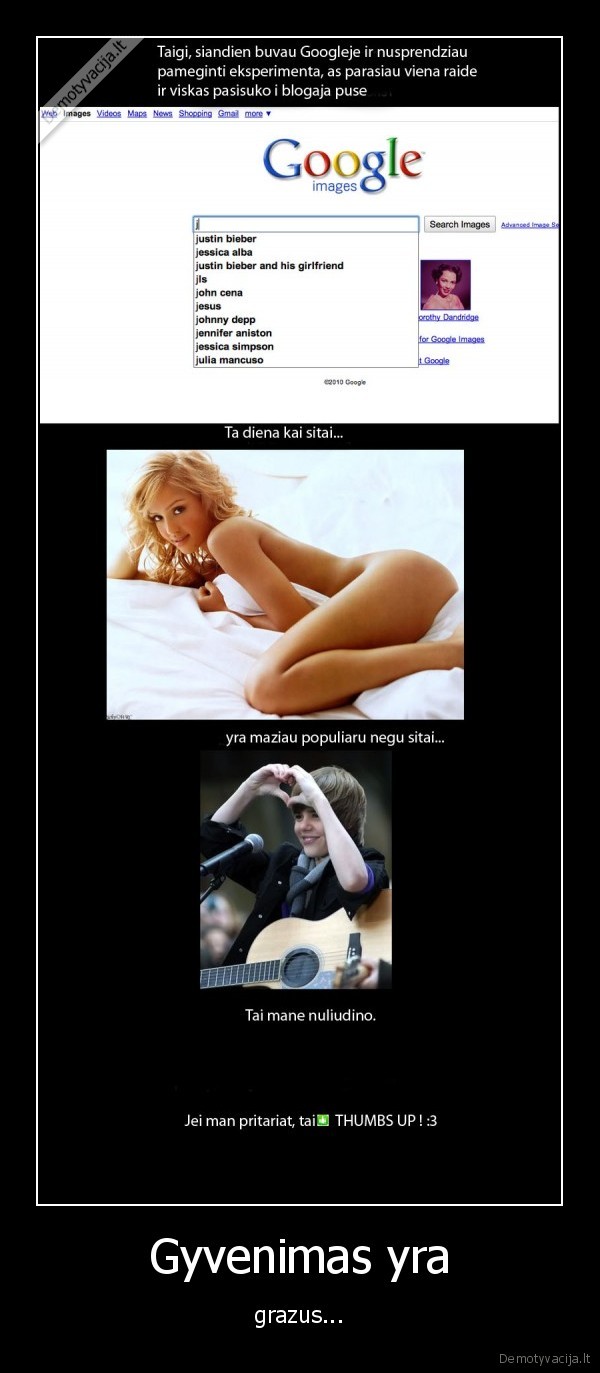 jei, tau, patinka, justinas, bieberis..., puke