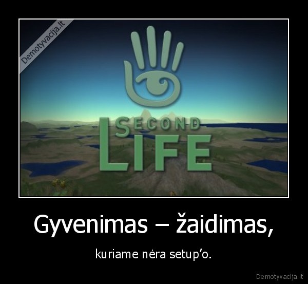 Gyvenimas – žaidimas,