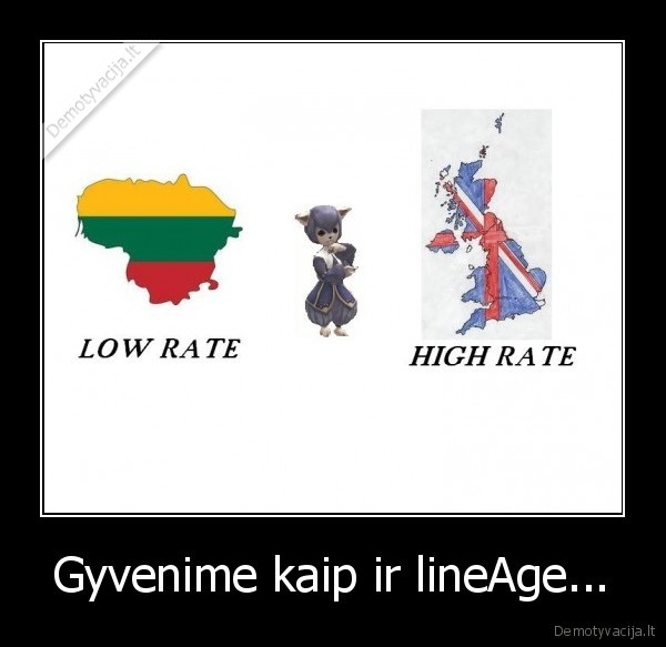 Gyvenime kaip ir lineAge...