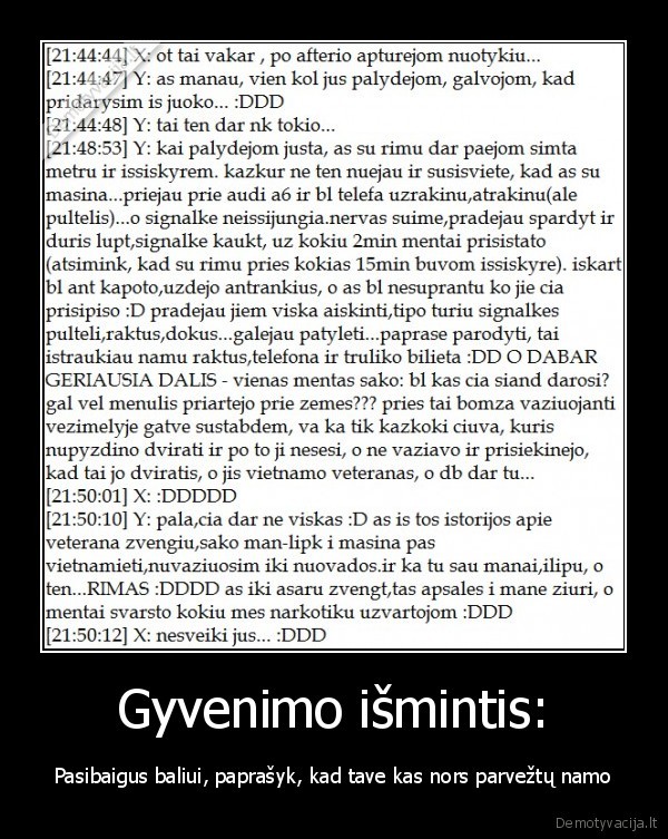Gyvenimo išmintis: