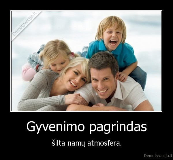 seima, gyvenimas, namai