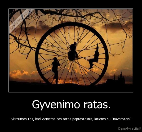 Gyvenimo ratas.