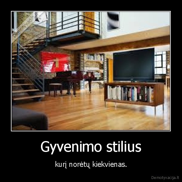 stilius,gyvenimas