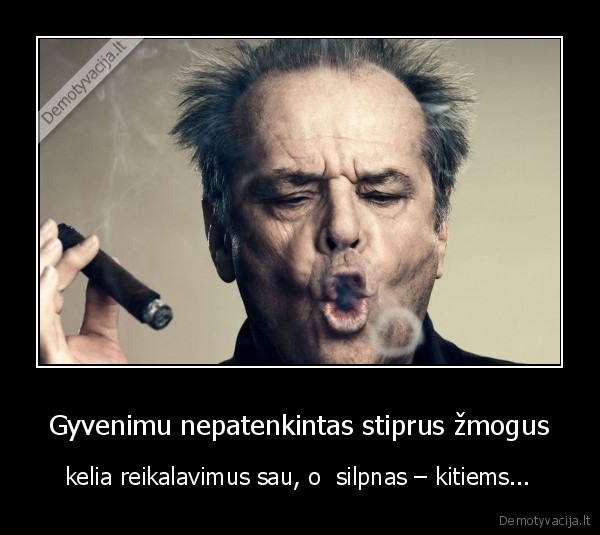 silpnas,stiprus,zmogus