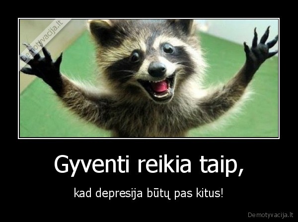 depresija,gyventi