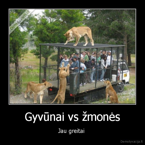 Gyvūnai vs žmonės