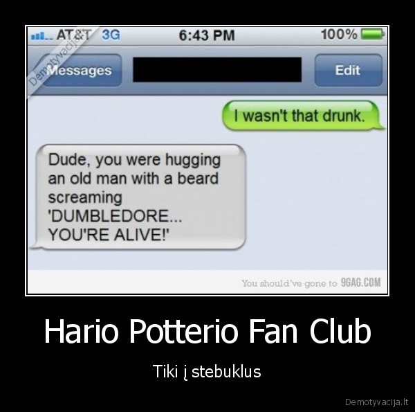 Hario Potterio Fan Club