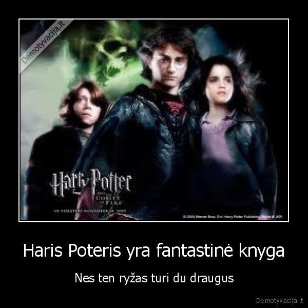 Haris Poteris yra fantastinė knyga