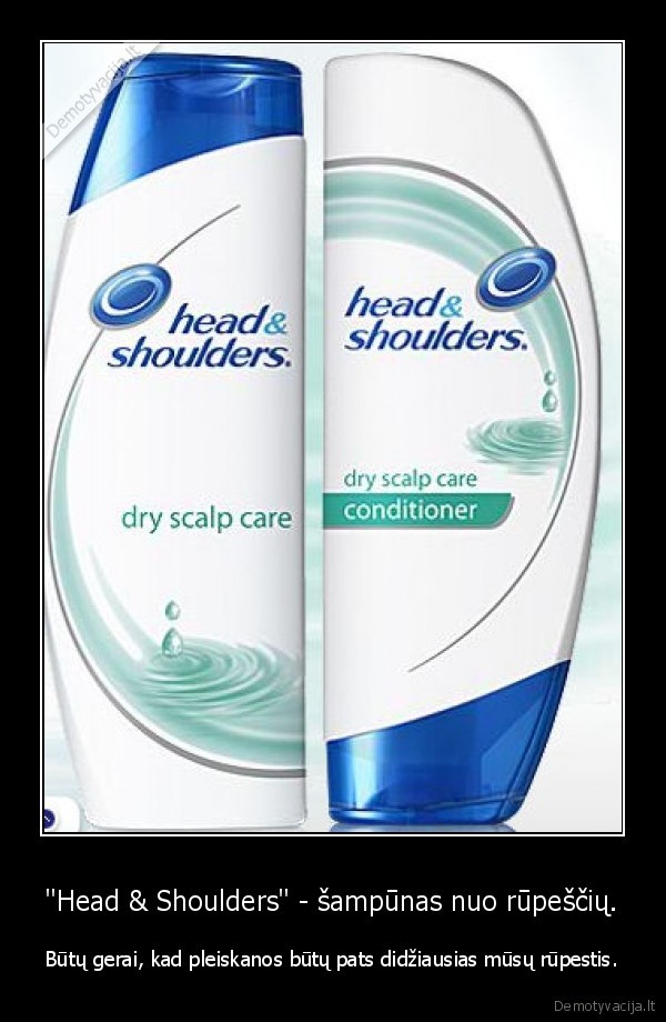 head, shoulders,sampunas,rupesciai