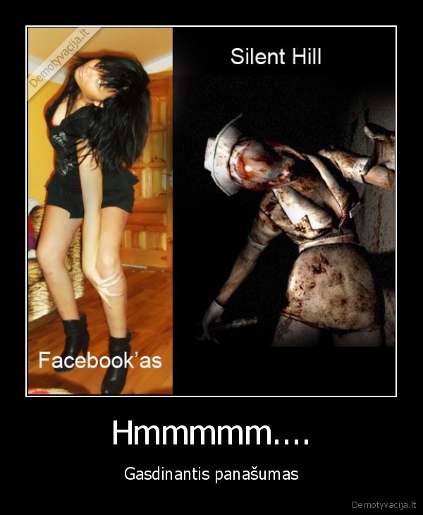 silent, hill,facebook,blondine,duckface,lol,nesamone