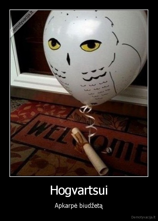apkarpytas, biudzetas,haris, poteris,hogvartsas