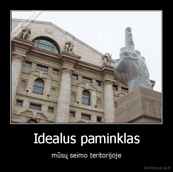seimas,paminklas,idealas