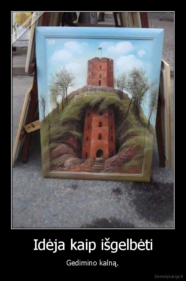 gedimino, kalnas,vilnius