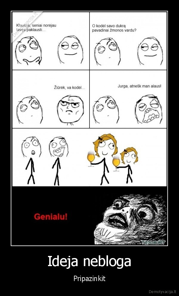 neveltui, alhokolikai, cia, ble, visi