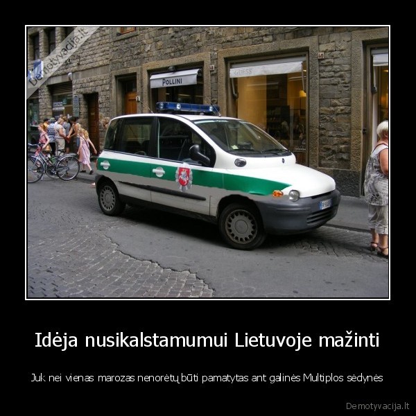 fiat, multipla,policijos, multipla