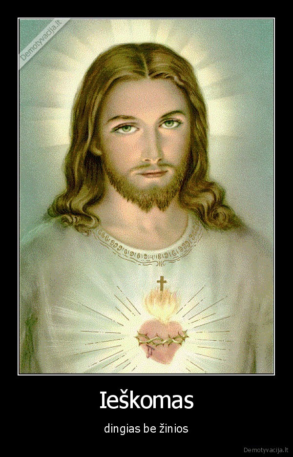 jezus,dievas,dingias,ieskomas
