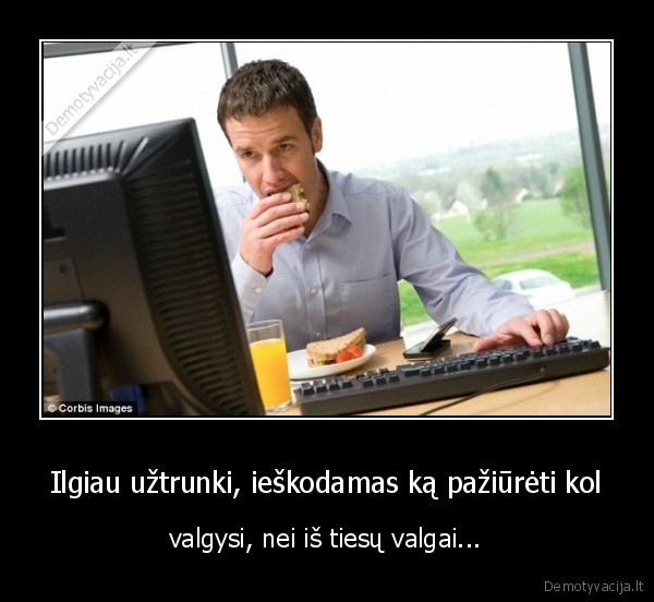 valgymas, prie, kompiuterio,serialai